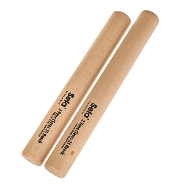 Sela 2-Tone Claves 25 Beech