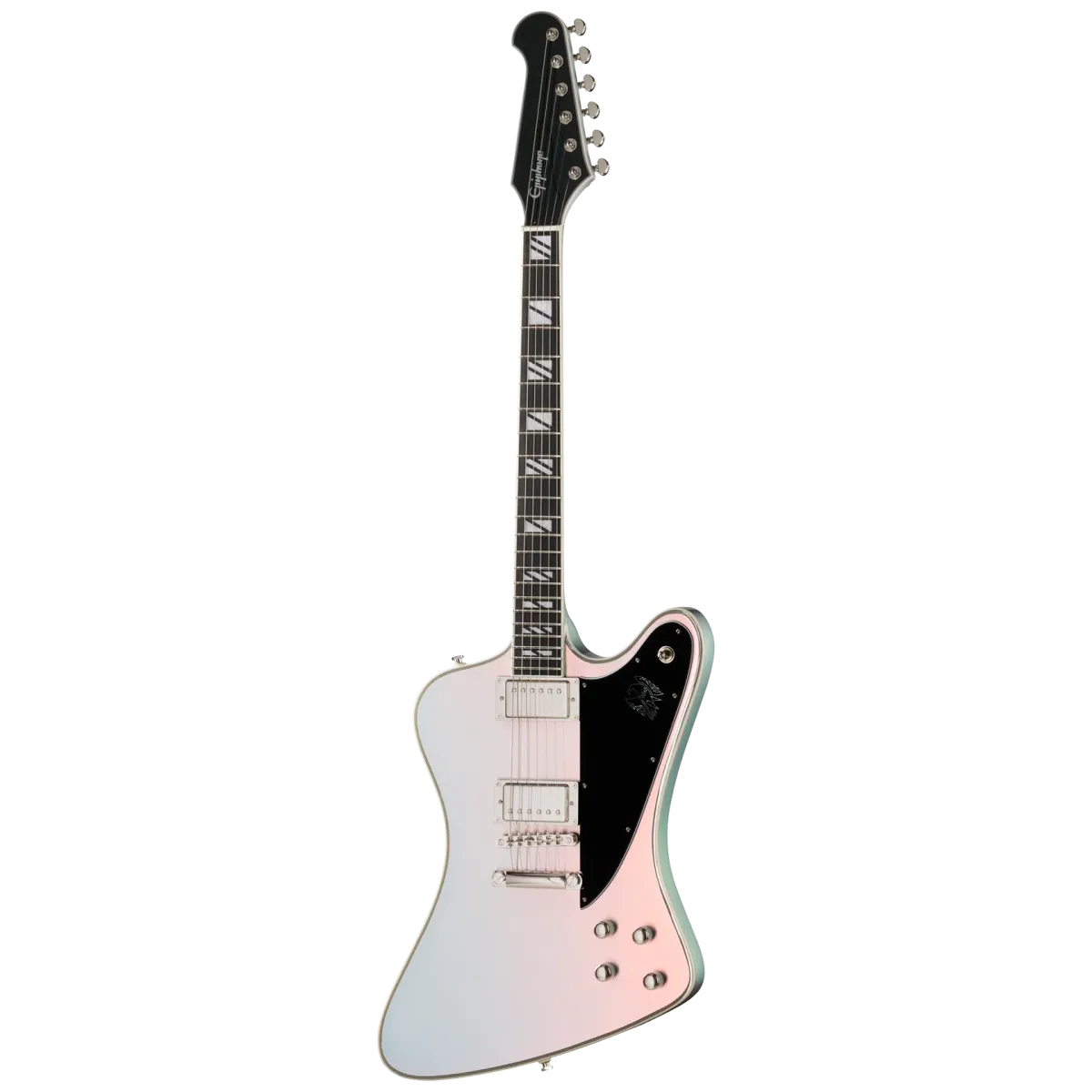 Epiphone Futura Firebird Custom Quicksilver Shift