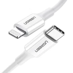 Ugreen USB-C > Lightning MFi Cable 3A 1.5m White
