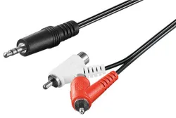 Goobay 3.5mm Ma ST > 2xRCA Ma/Fe 1.5m