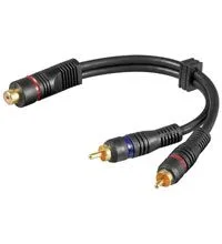 Goobay RCA Fe > 2xRCA Ma 0.2m