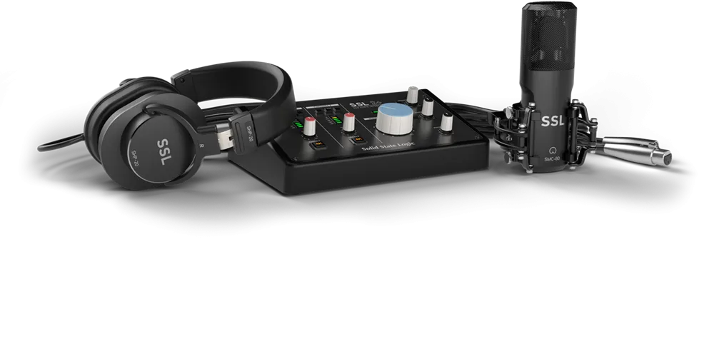 Solid State Logic SSL 2+ Recording Pack
