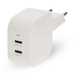 Nedis Wall Charger 45W 2xUSB-C PD3.0