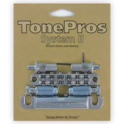 TonePros LPM02 Tune-O-Matic Bridge And Tailpiece Set Chrome