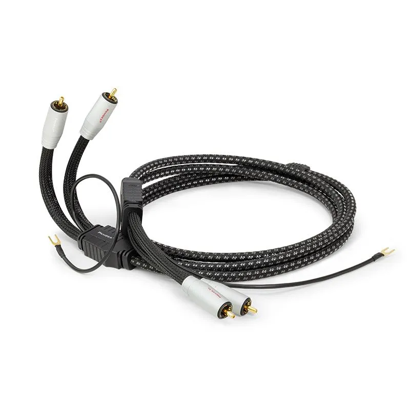 Pangea Premier XL Phono Cable 1.25m + Ground