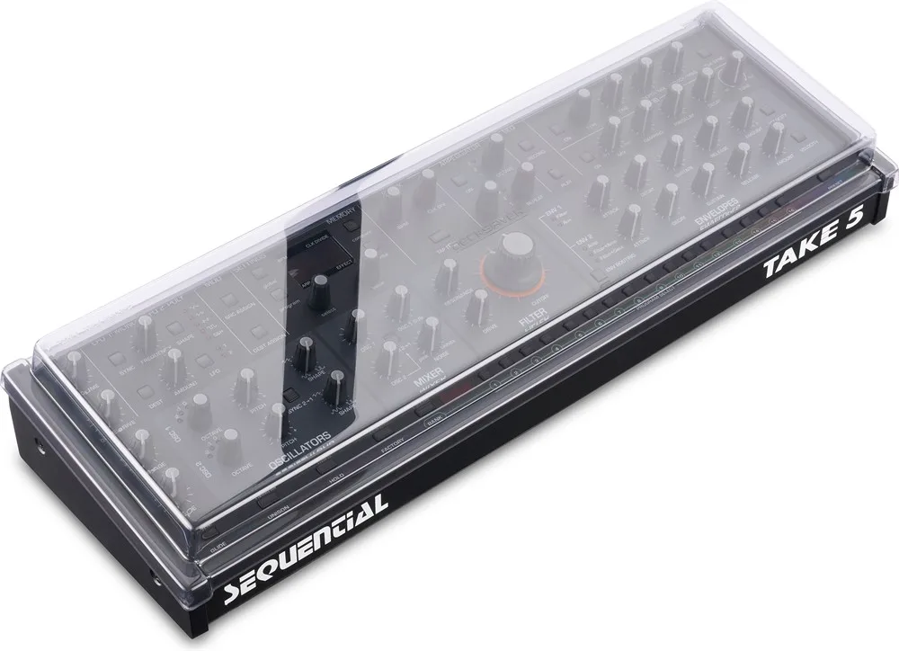 Decksaver Sequential Take 5/Oberheim TEO-5 Desktop Cover