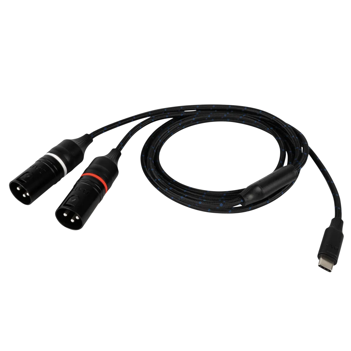 DAP Audio USB-C Ma > 2 x XLR Ma 1.5m Galvanically Isolated