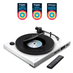 Mixx Vinyl and CD Player Analog Plus 2-in-1 White