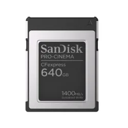 Sandisk PRO-CINEMA CFexpress 640GB 1700MB/s 1500MB/s