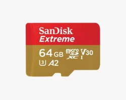 Sandisk MicroSD Extreme GO 64GB 170/80MB/s C10 UHS U3 V30 A1