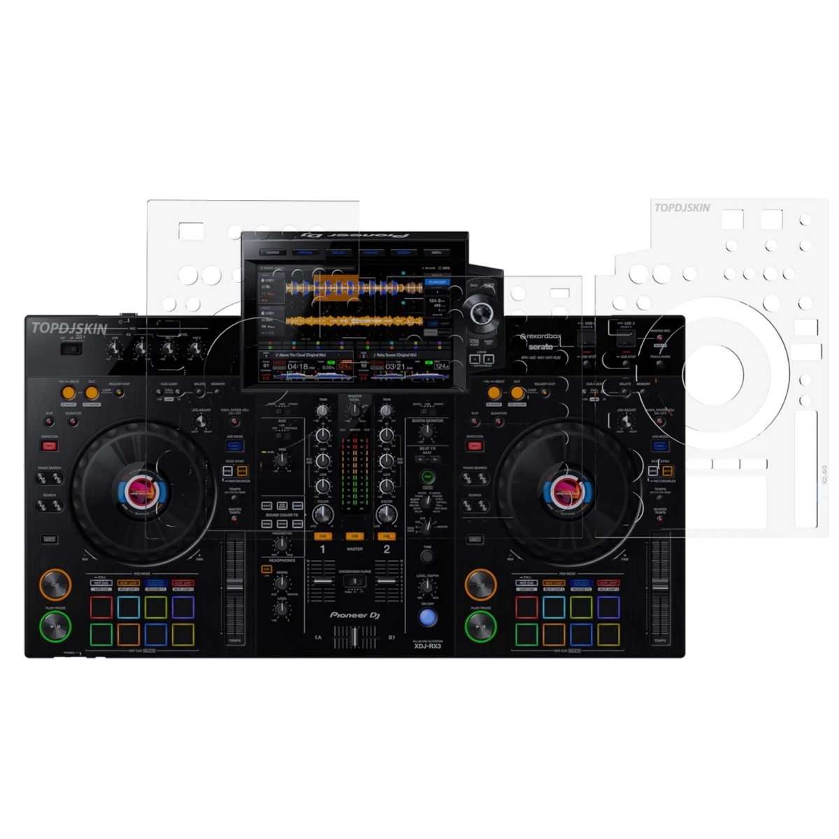 TopDJ Skin Pioneer DJ XDJ-RX3 Protection
