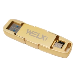 Welx USB Ultrafast 3.2 Limited Gold 128GB