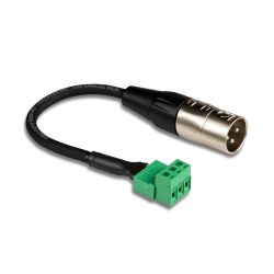 Hosa Phoenix Standard Square > XLR Ma Balanced Pigtail