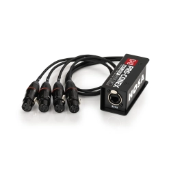 Hosa Conex Little Cat Breakout Snake RJ45 to 4xXLR Fe