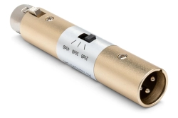 Hosa Input Attenuator XLR3F to XLR3M