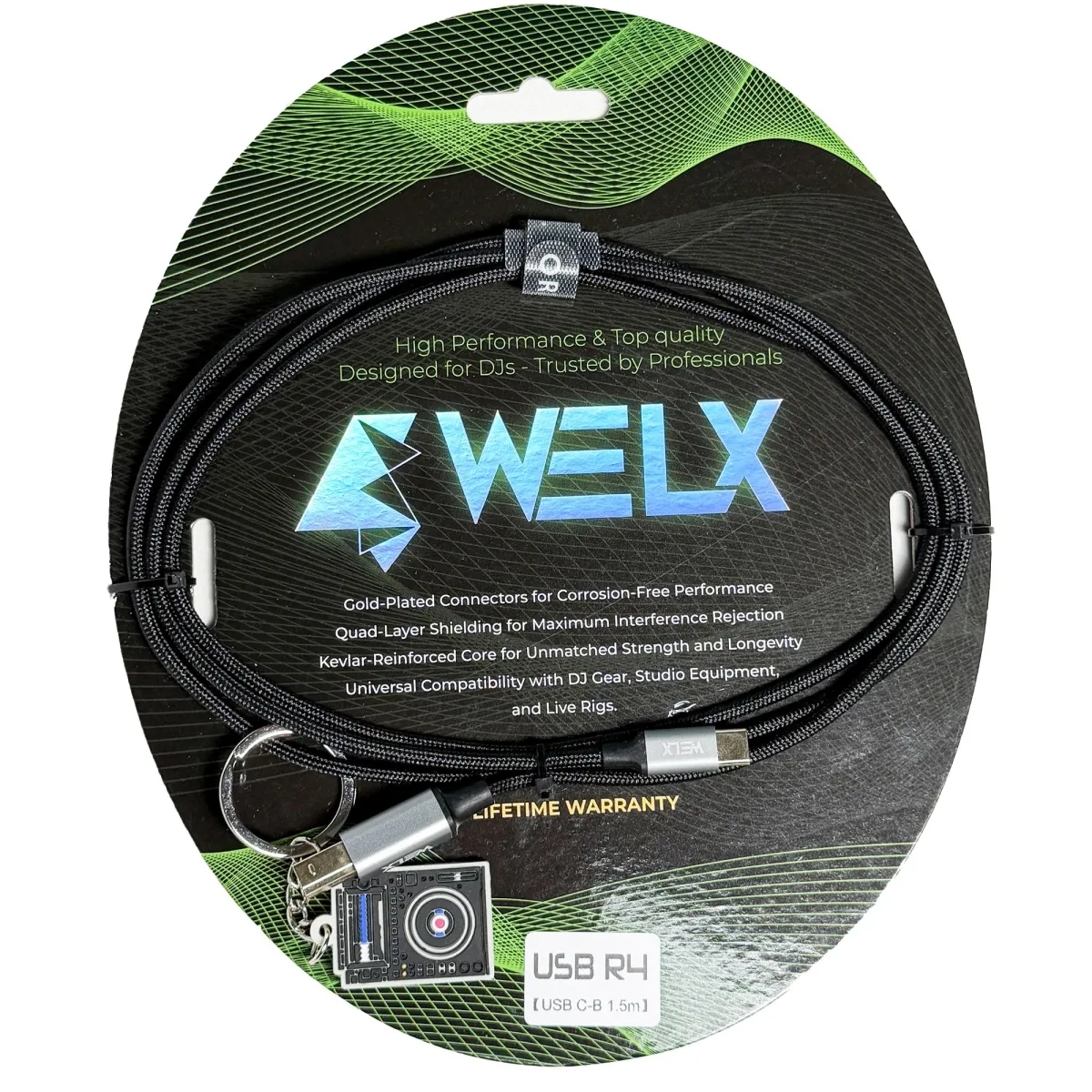 Welx USB-C Ma > USB-B Ma 1.5m
