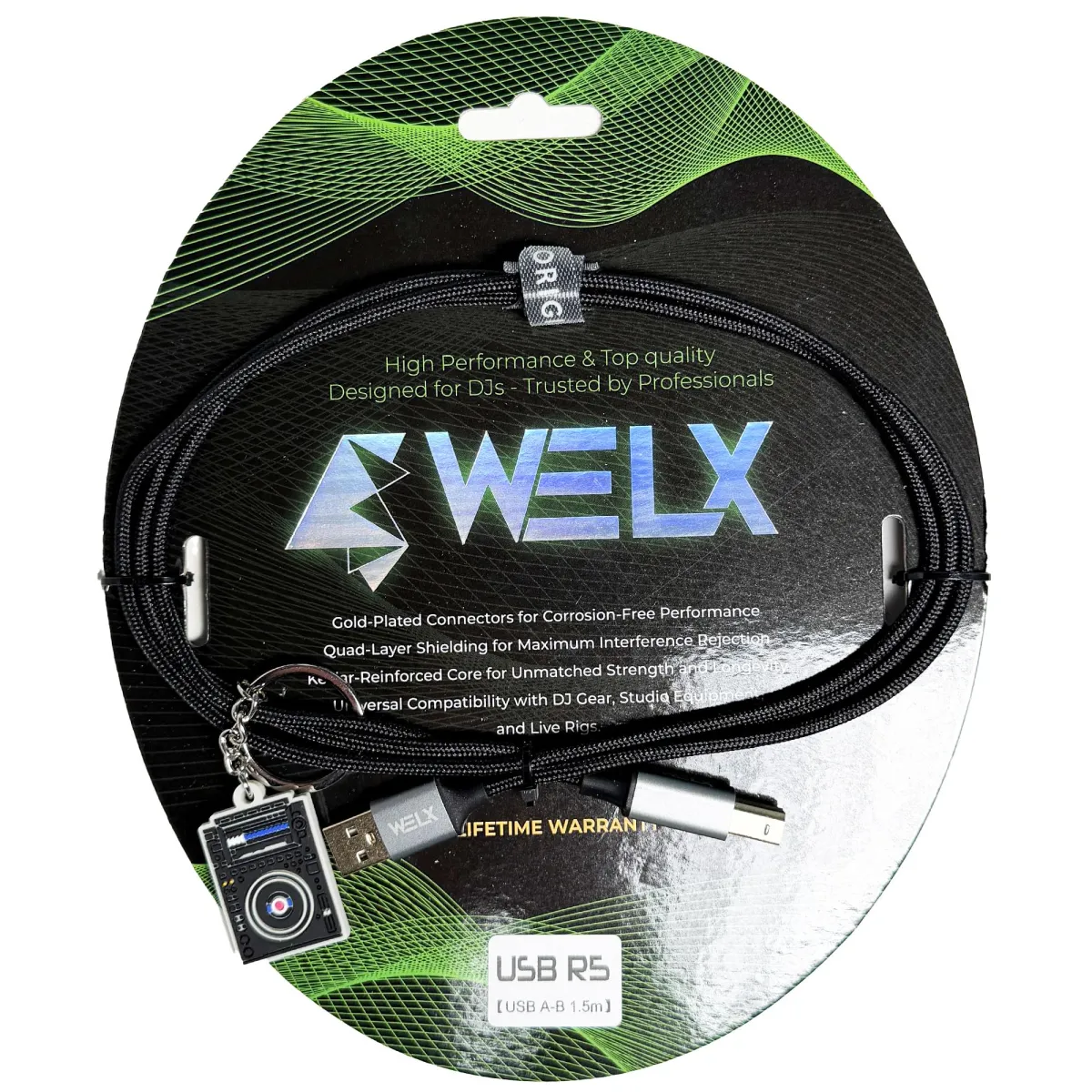 Welx USB-A Ma > USB-B Ma 1.5m