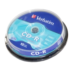 Verbatim CD-R 52x 700MB 10-pack