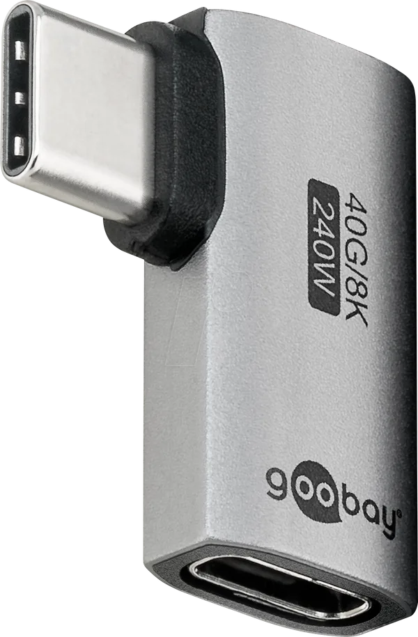 Goobay USB-C Ma > USB-C Fe Angled
