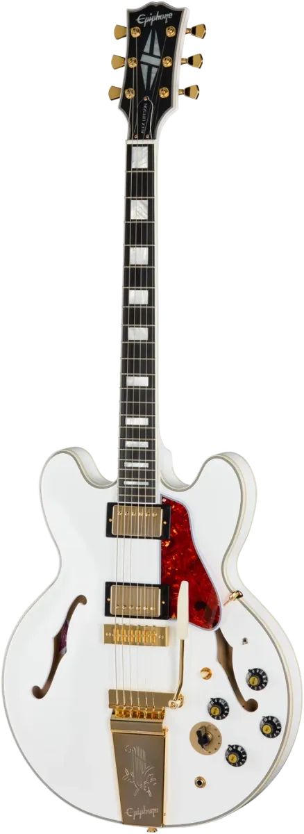 Epiphone IGC Alex Lifeson 1976 ES-355 Reissue Alpine White