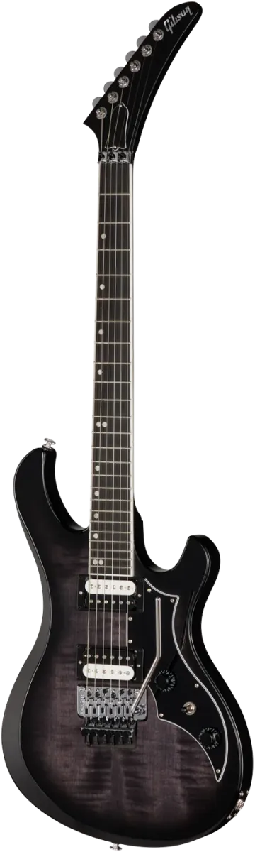 Gibson Victory Floyd Rose Translucent Ebony Burst