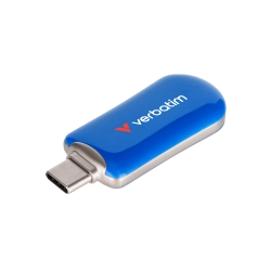 Verbatim Plectra USB-C Flash Drive Blue 64GB