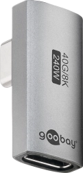 Goobay USB-C Ma > USB-Fe USB4 Angled