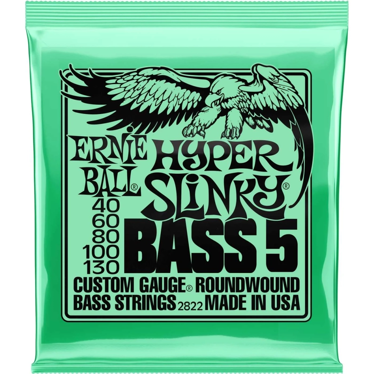 Ernie Ball 2822 5-String Bass Hyper Slinky Nickel