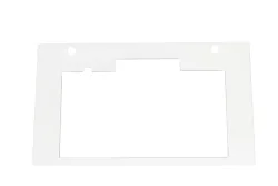 Magma Groove Terminal Faceplate Prime 4G2 White
