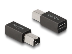 Delock USB 2.0 Adapter Type-C Fe To Type-B Ma