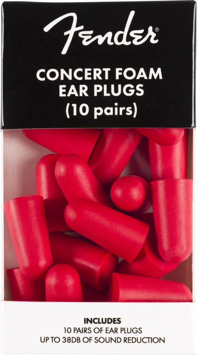 Fender Concert Ear Plugs 10-pairs