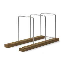 Dynavox LP-Stand ST100 Bamboo Dark Brown