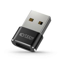 Tech-Protect Ultraboost USB-A > USB-C Adapter Black