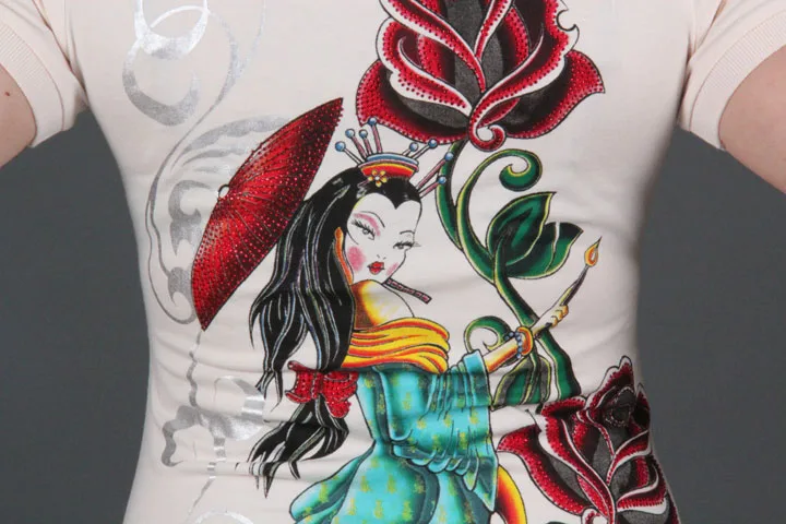 Christian Audigier Geisha OffWhite WCF032GE XS