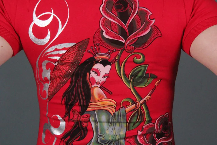 Christian Audigier Geisha Red WCF032GE S
