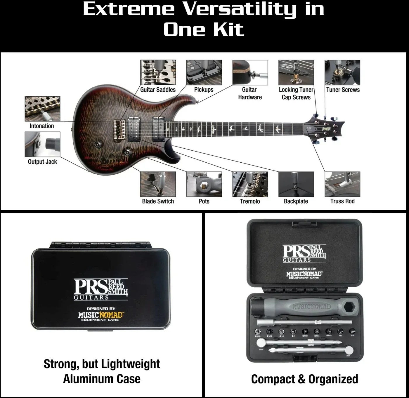 Music Nomad MN252 Premium PRS Tool Kit