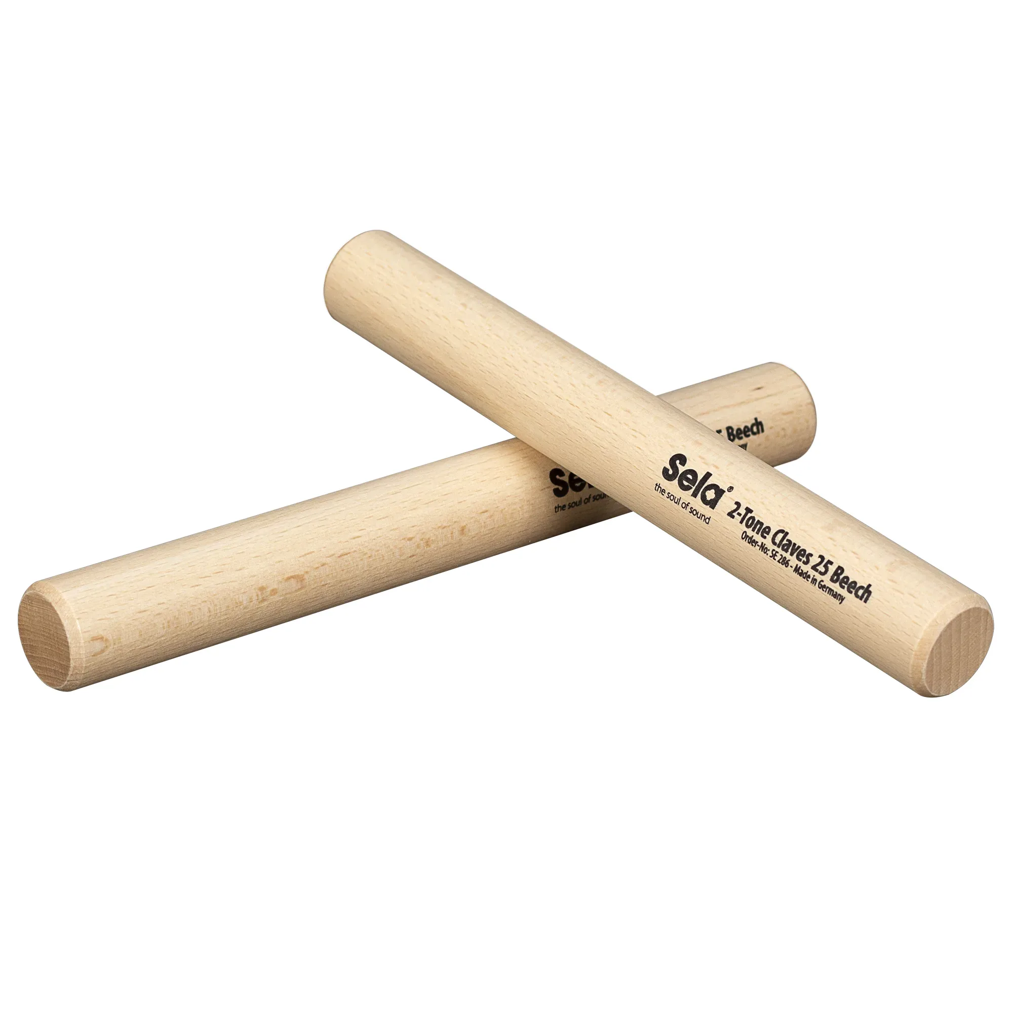 Sela 2-Tone Claves 25 Beech