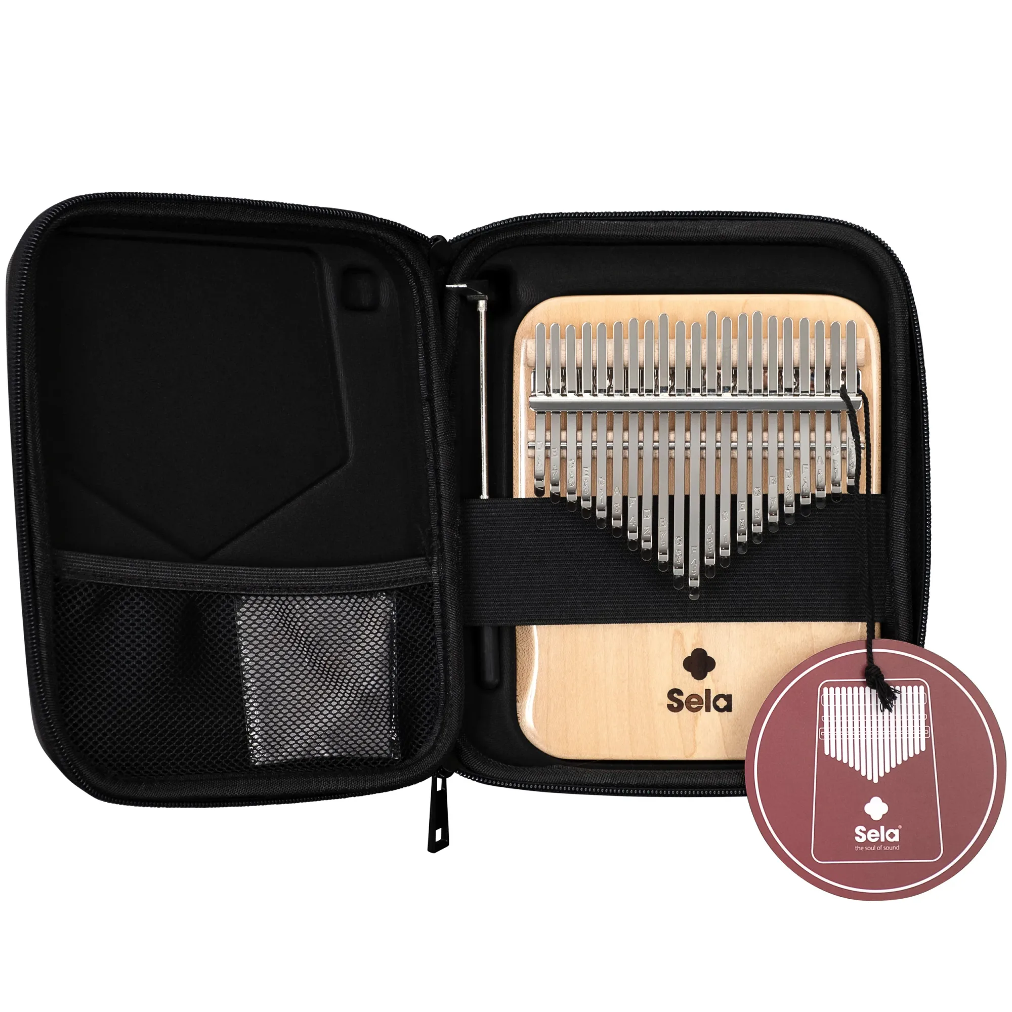 Sela Sela Kalimba 21 Maple Solid