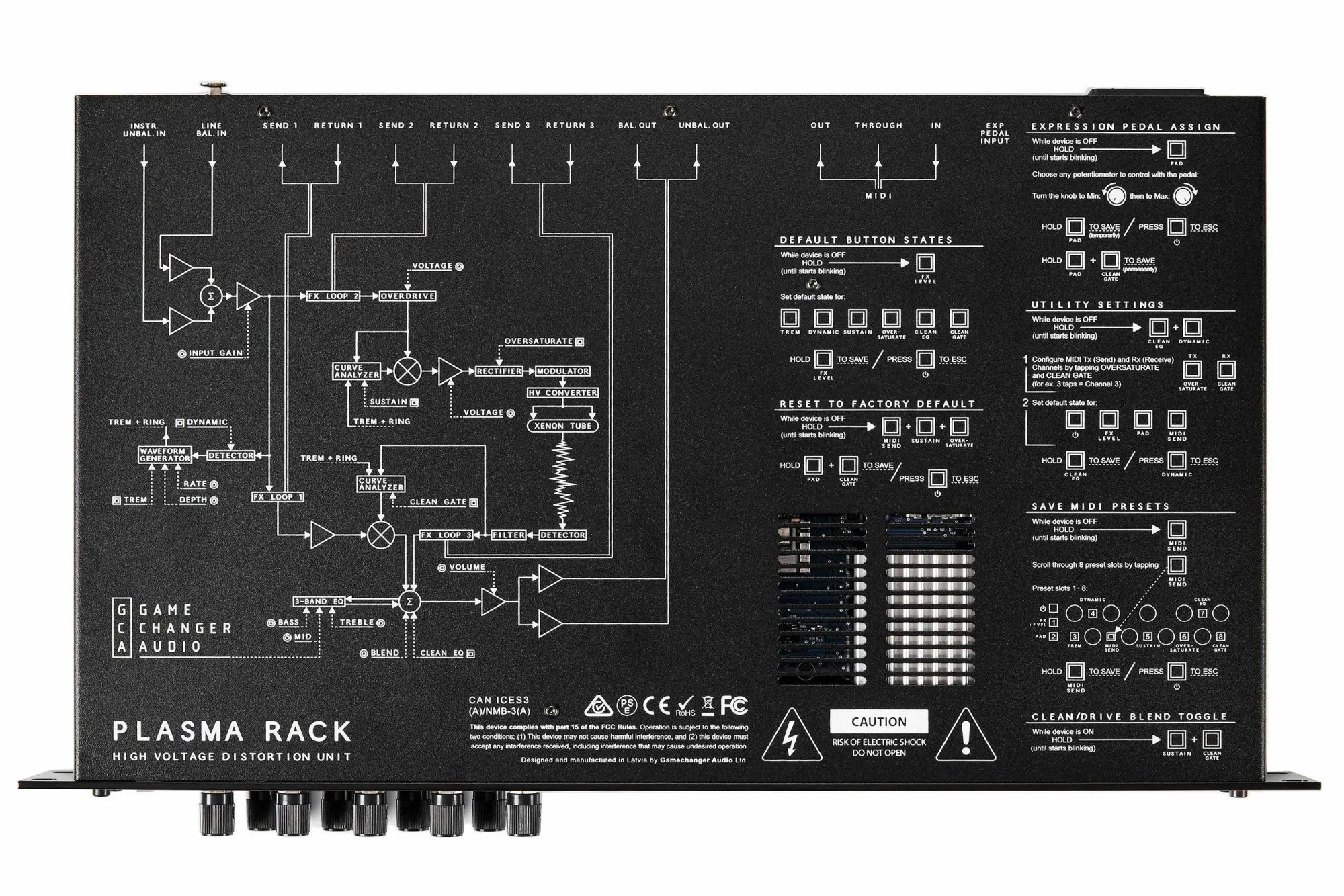 Gamechanger Audio Plasma Rack