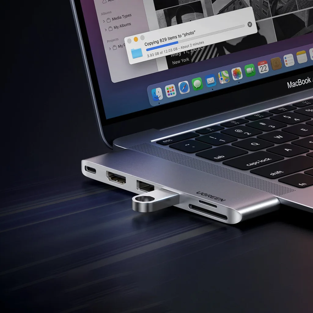 Ugreen CM380 USB-C Hub Apple MacBook Air/Pro