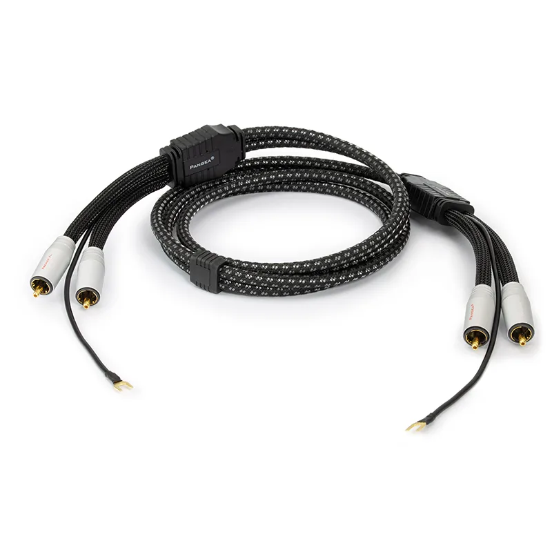 Pangea Premier XL Phono Cable 1.25m + Ground