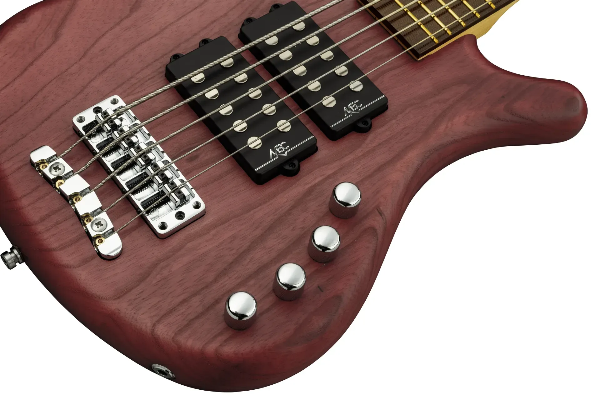 Warwick RockBass Corvette $$ 5-String Burgundy Red Transparent Satin