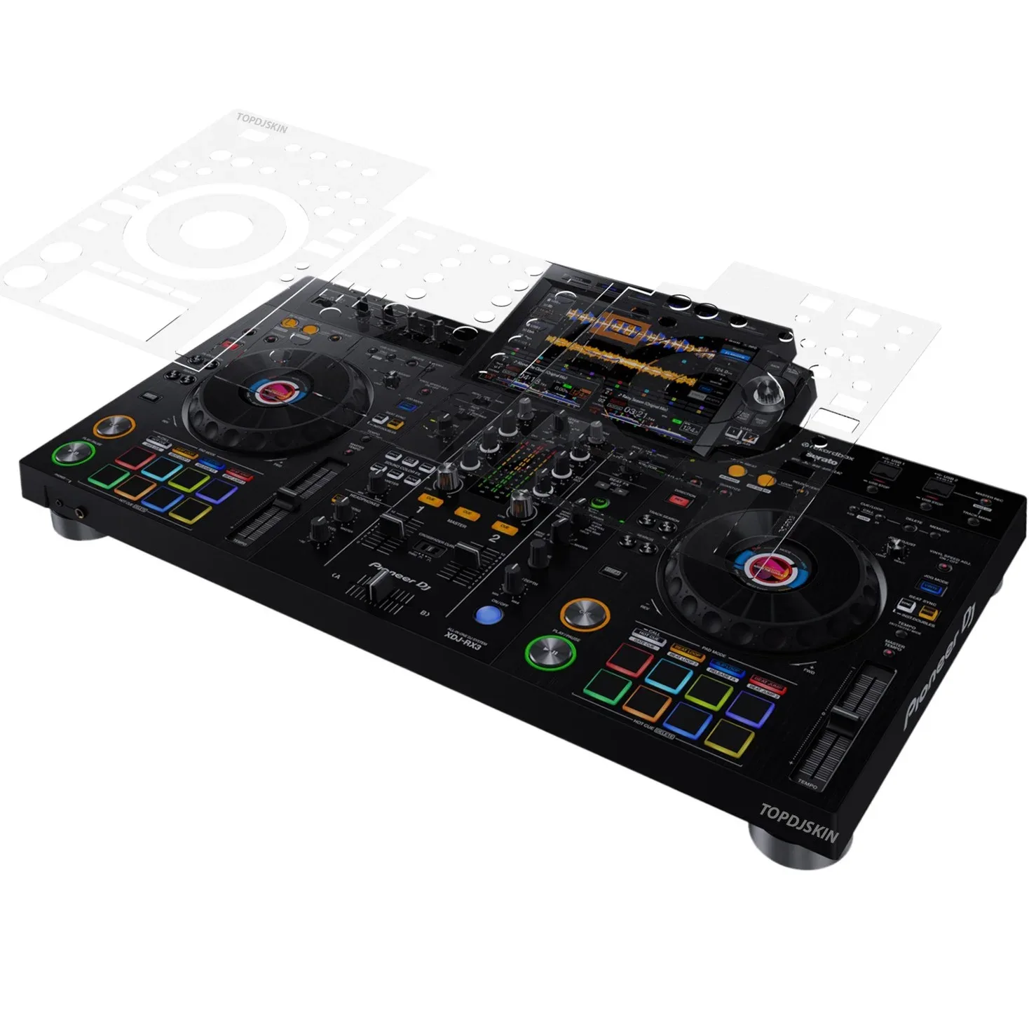 TopDJ Skin Pioneer DJ XDJ-RX3 Protection