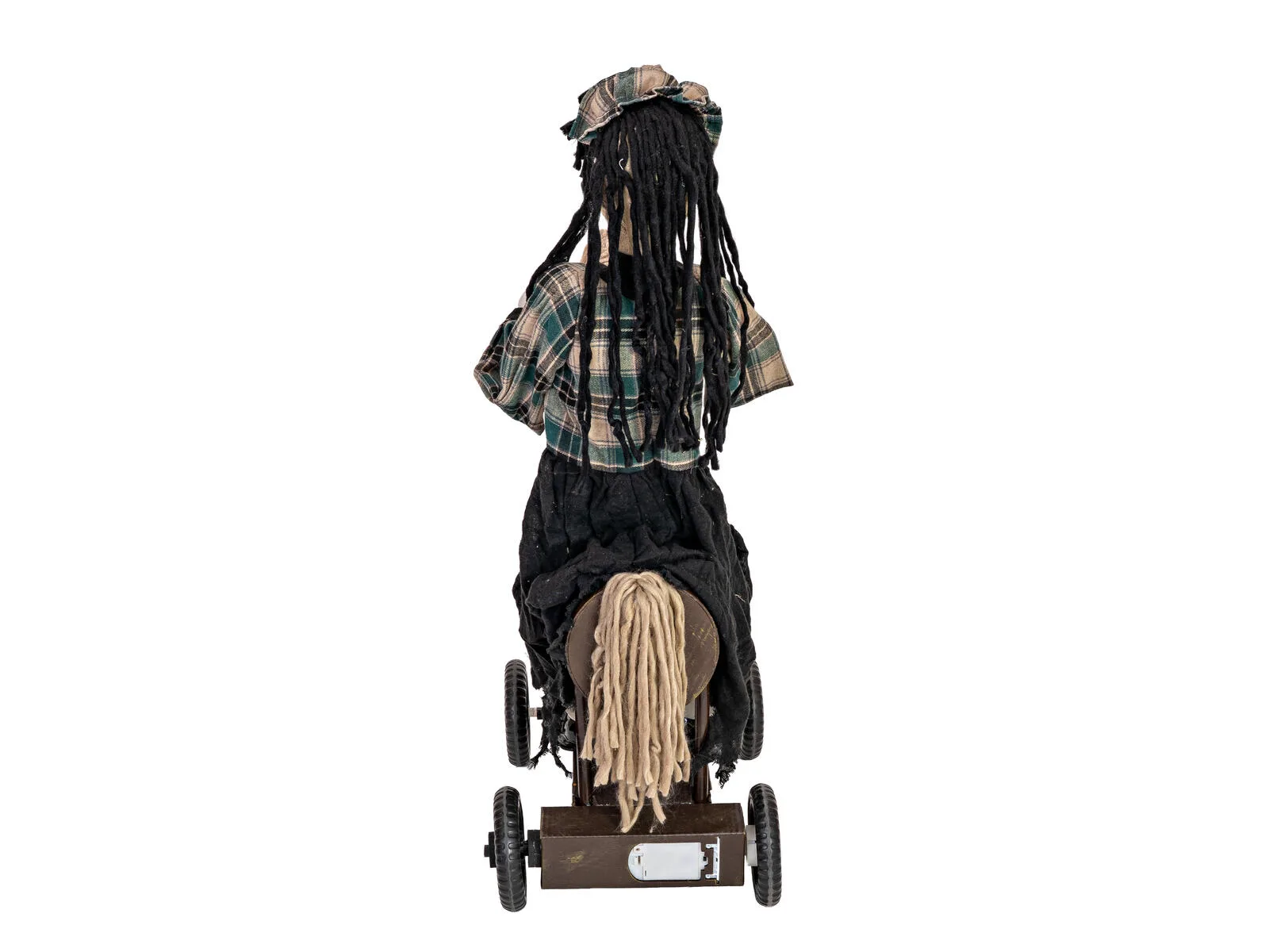 Europalms Halloween Figure Girl on Pony Animated 90cm