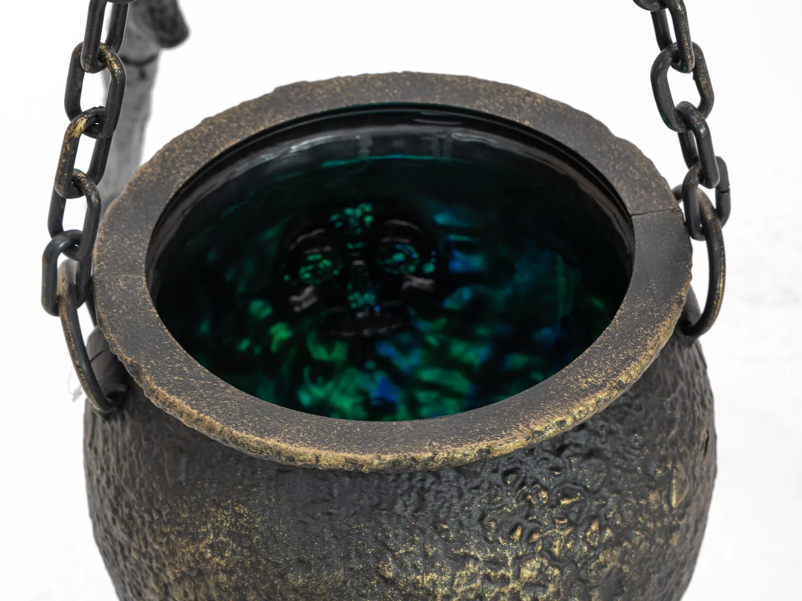 Europalms Halloween Witch Cauldron With Tripod Animated 145cm