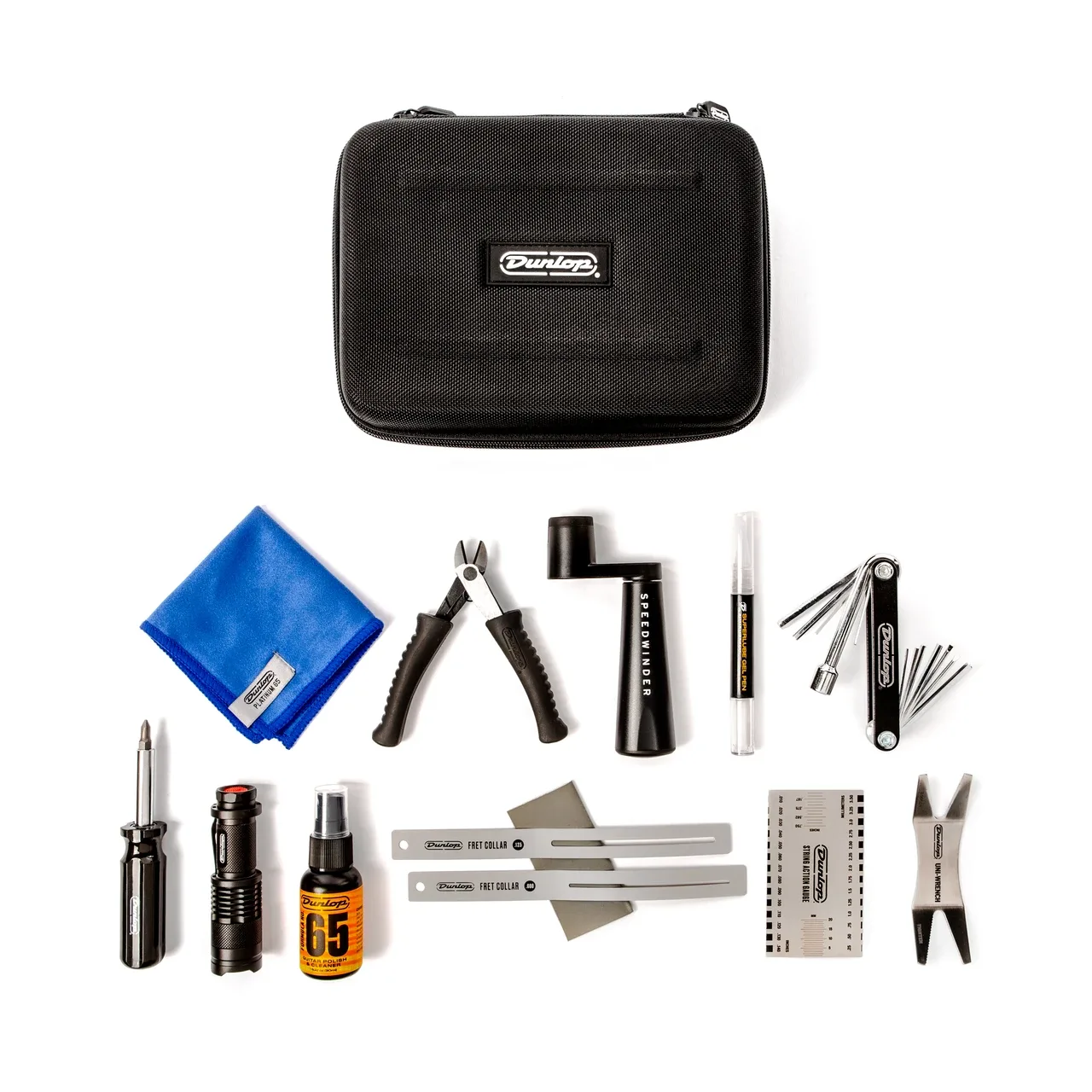 Jim Dunlop DGT122 System 65 Complete Guitar & Bass Setup Tool Kit