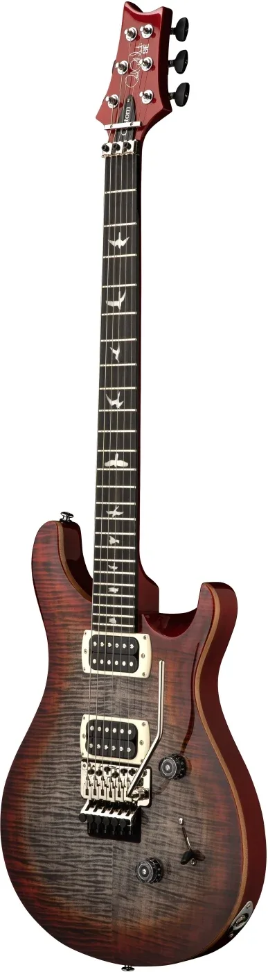 PRS SE Custom 24 Floyd Charcoal Cherryburst