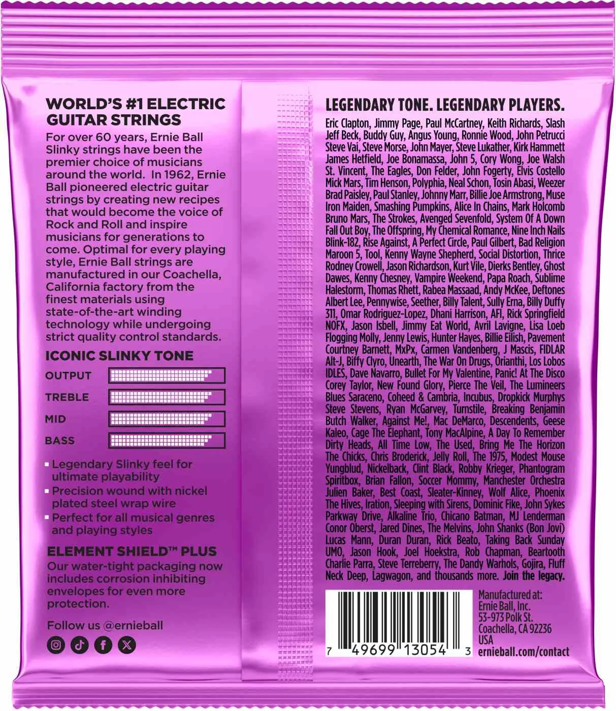 Ernie Ball 2622 Nova Slinky