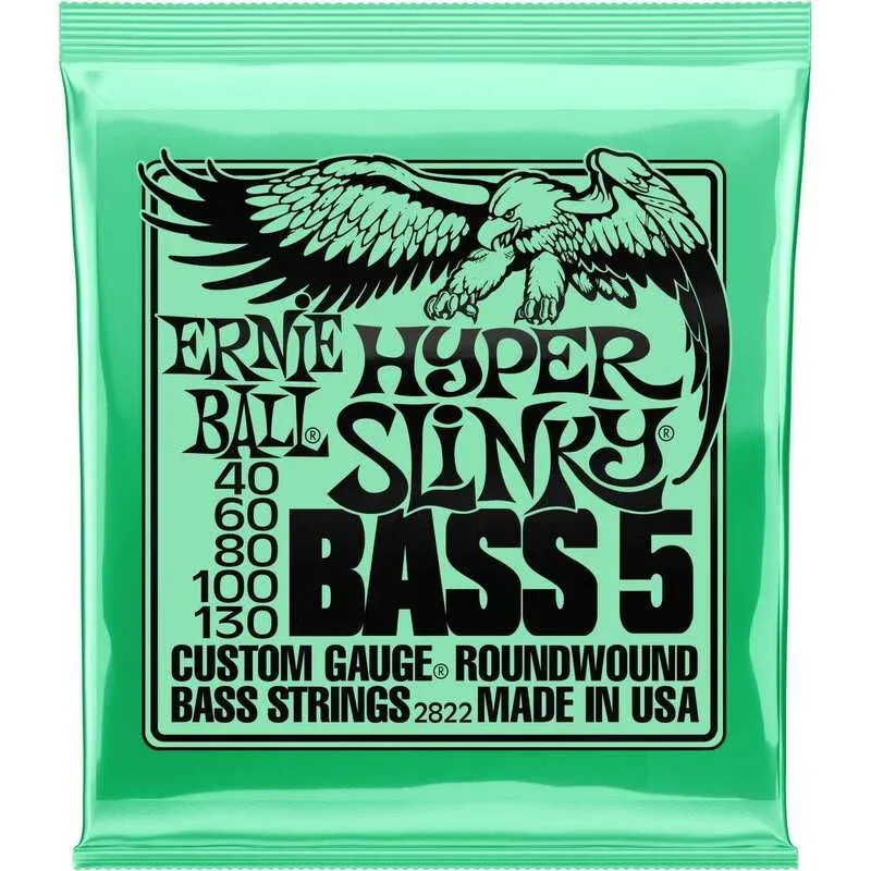 Ernie Ball 2822 5-String Bass Hyper Slinky Nickel