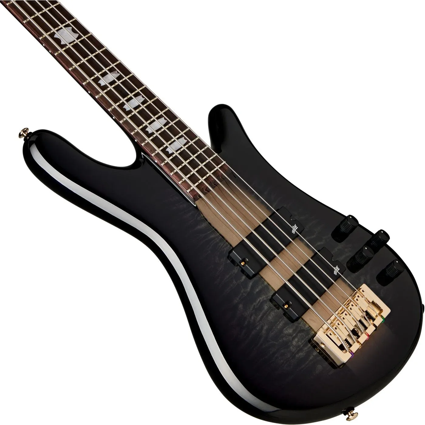 Spector Icon NS5 Neck Through Black Stain
